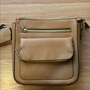 Crossbody brown bag